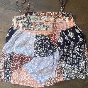 Boho summer shirt size M I think it fits more like a small